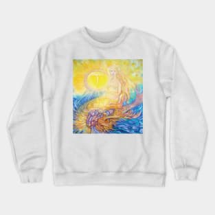 mermaid aries Crewneck Sweatshirt